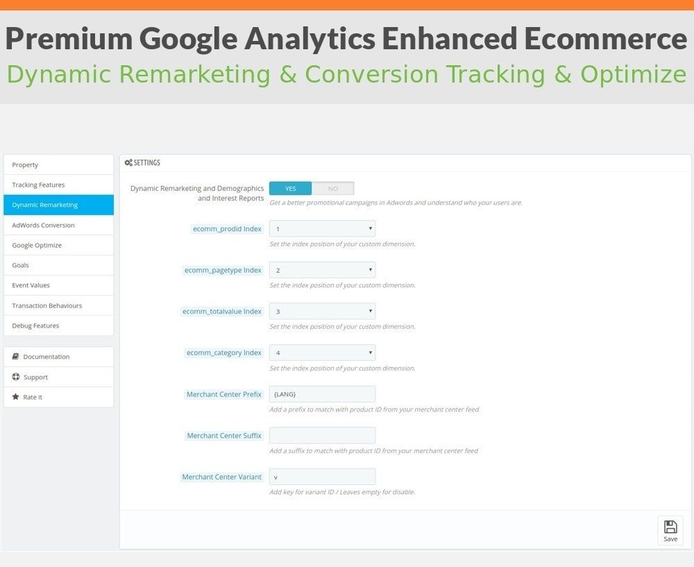 Premium Google Analytics Enhanced Ecommerce